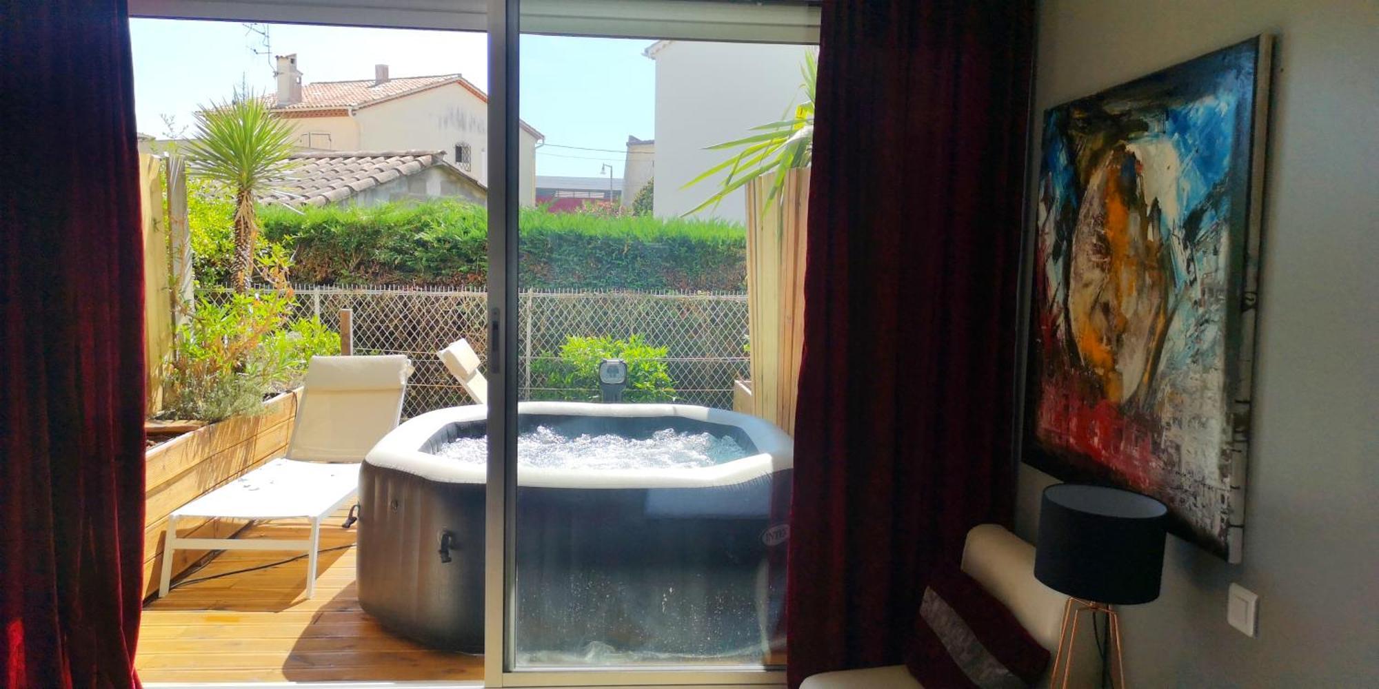 Hotel Sable Et Soleil - Port, Plage Et Jacuzzi Prive Fréjus Δωμάτιο φωτογραφία