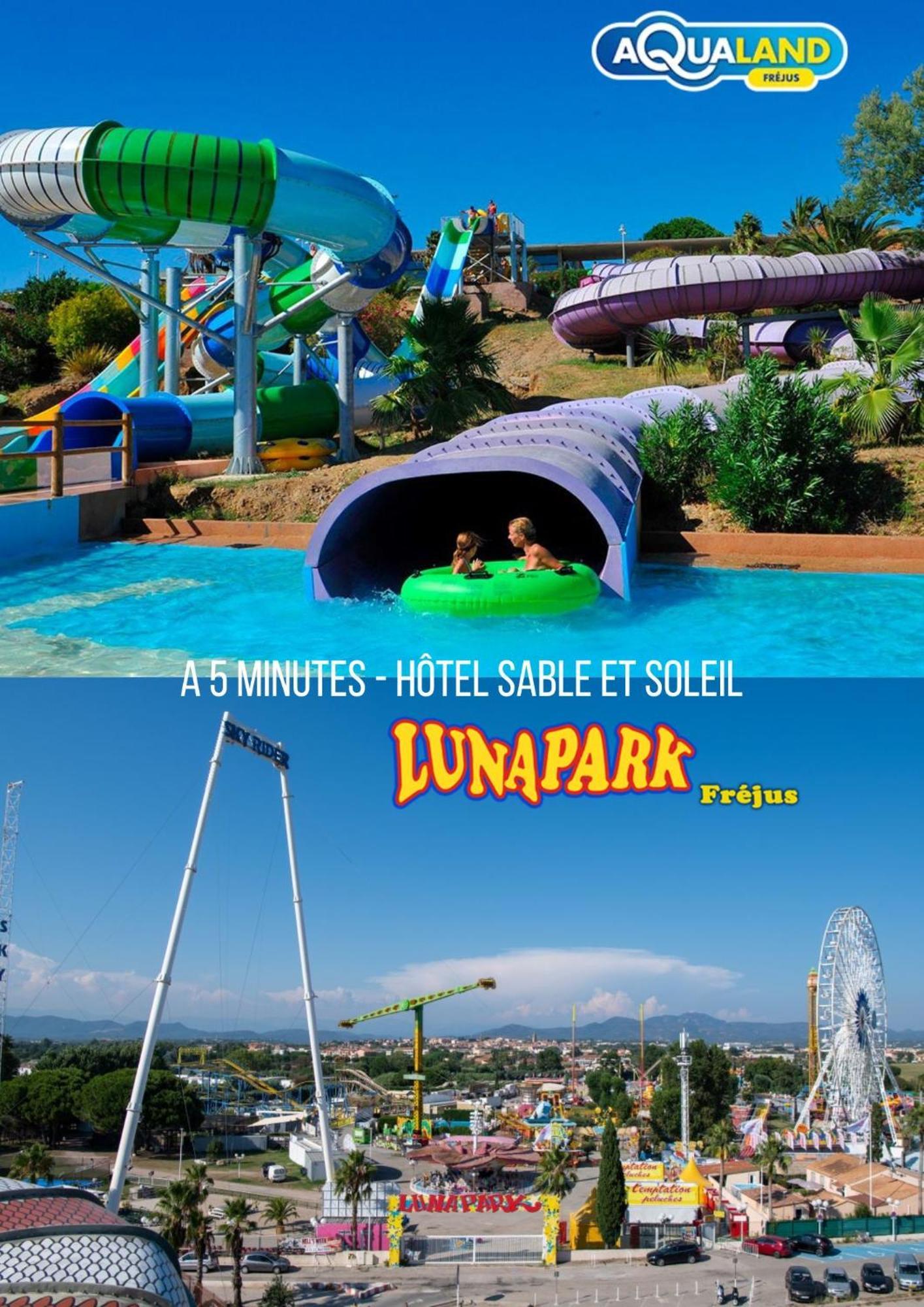 Hotel Sable Et Soleil - Port, Plage Et Jacuzzi Prive Fréjus Εξωτερικό φωτογραφία