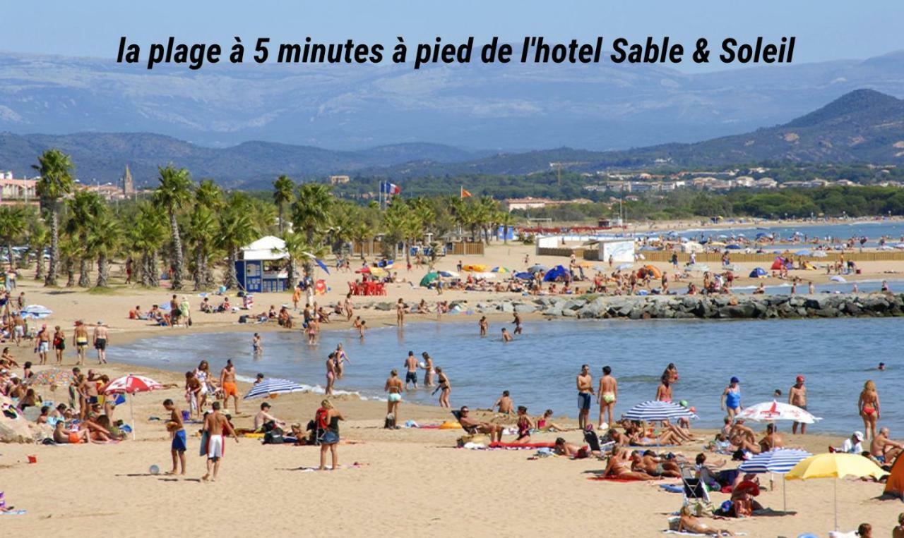 Hotel Sable Et Soleil - Port, Plage Et Jacuzzi Prive Fréjus Εξωτερικό φωτογραφία